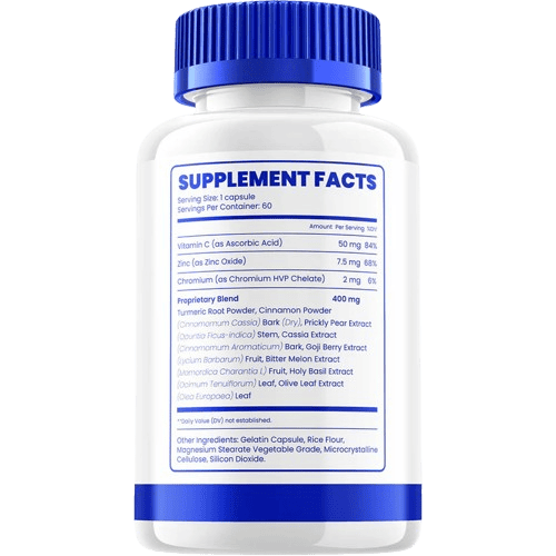 Vismax Supplement Facts